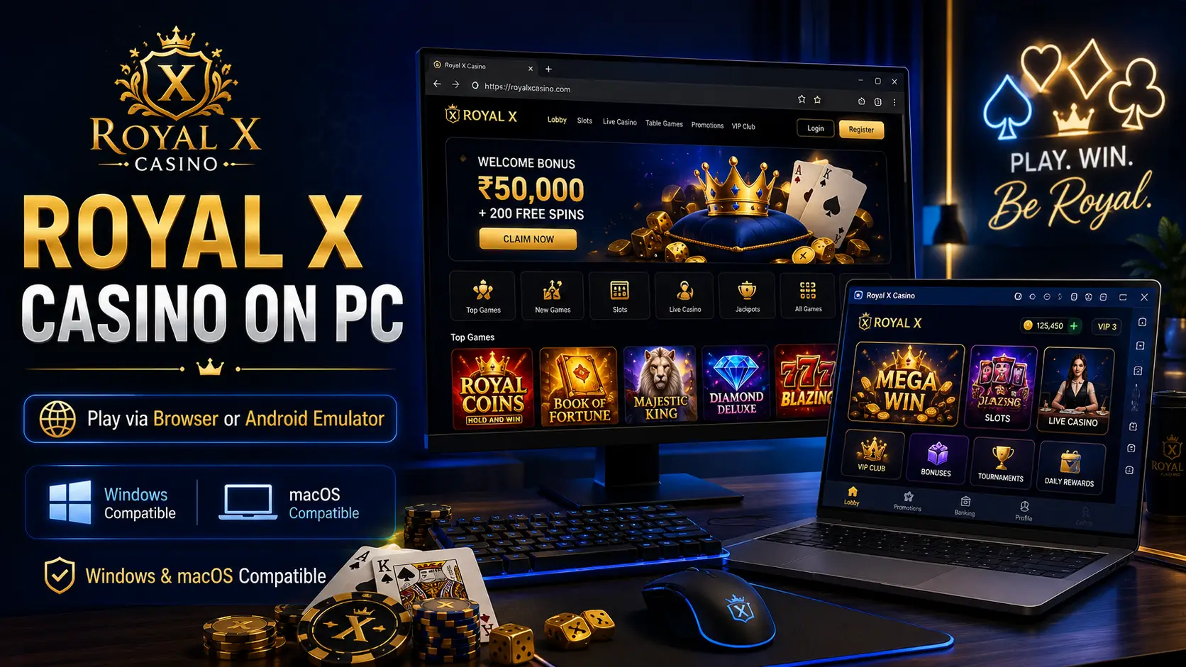 Royal X Casino for PC