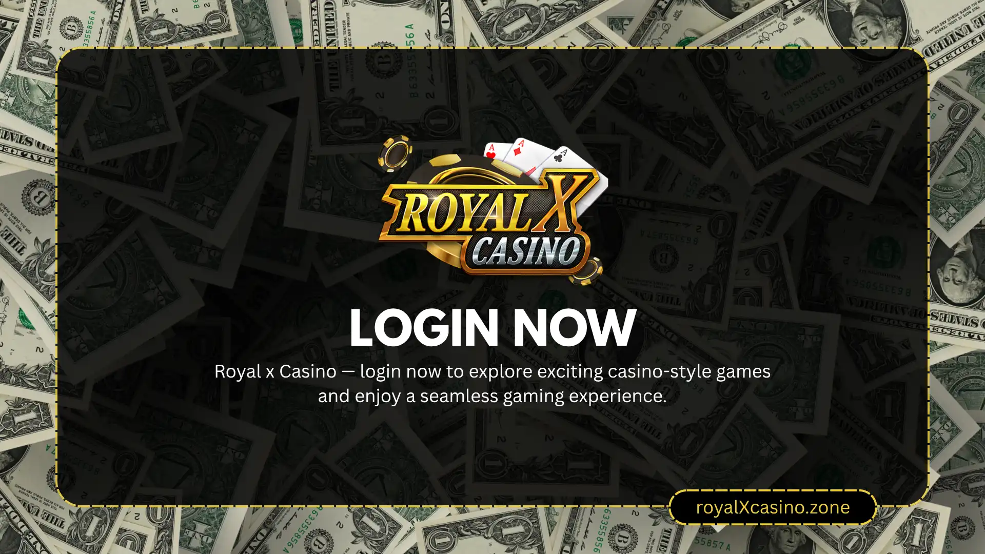 Connexion à Royal X Casino